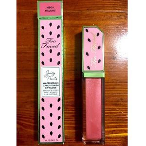 Too Faced Watermelon Candy Finish Lip Gloss